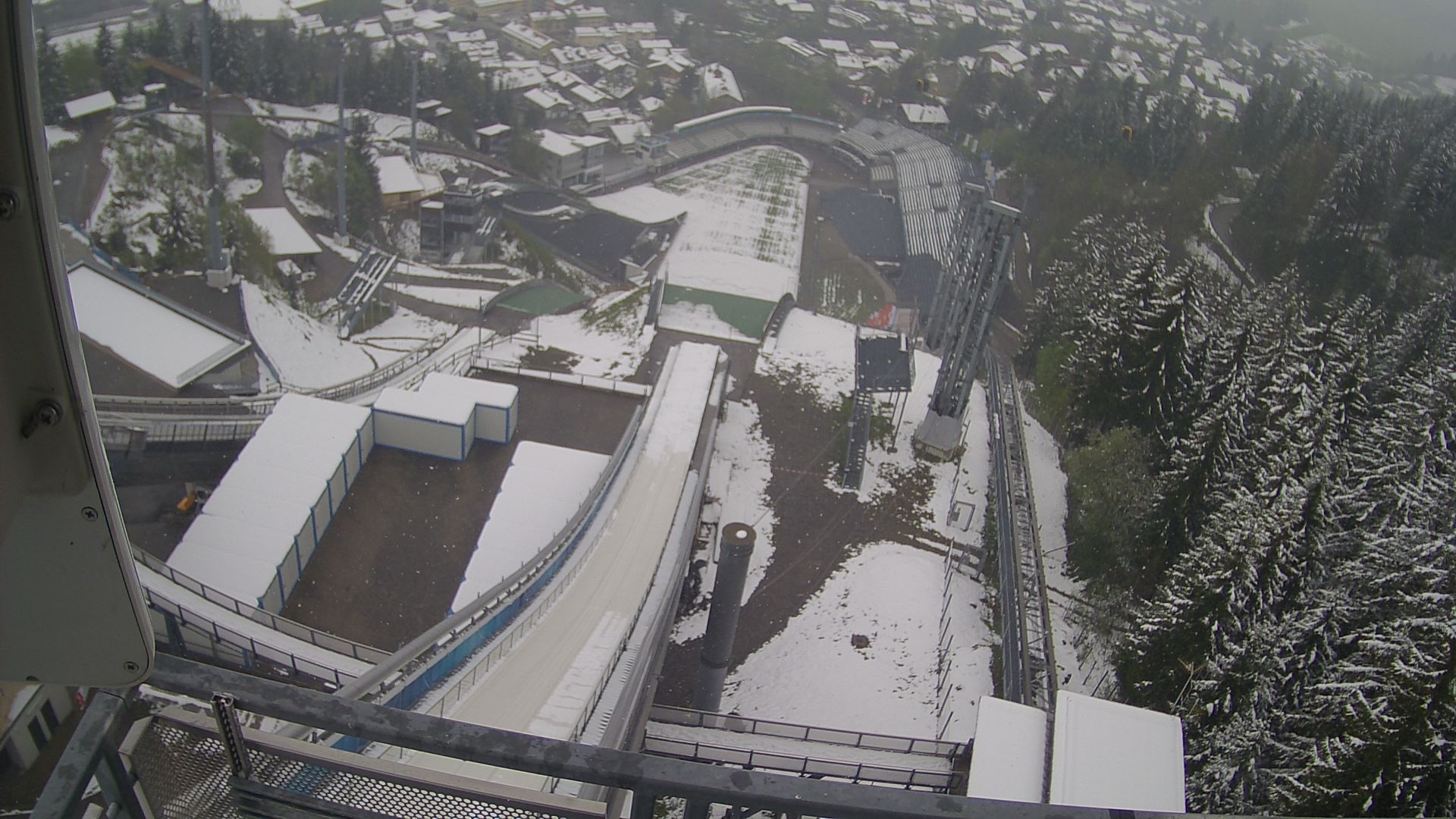 Webcam: WM-Skisprung Arena Oberstdorf Allgäu
